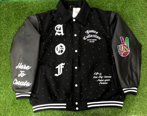 Varsity Jacket ( Rhinestone )