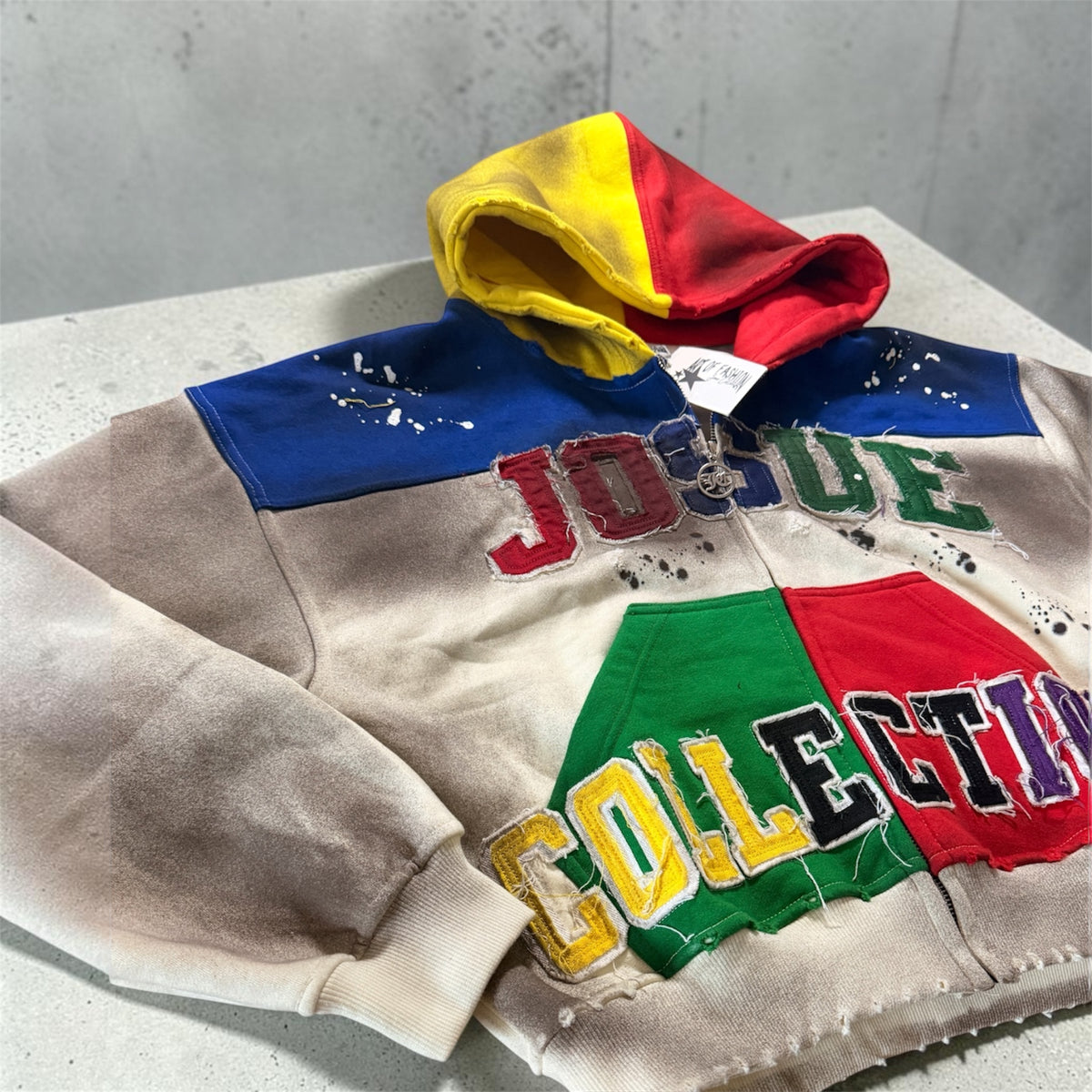 Distressed Art Hoodie