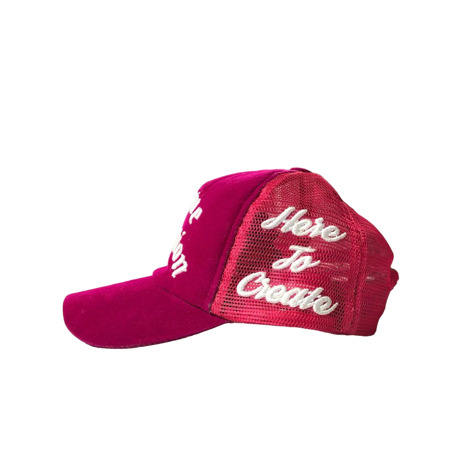 Velvet Trucker Hat